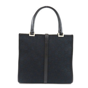 Gucci Jackie Bag GG Handbag Canvas Women's Black